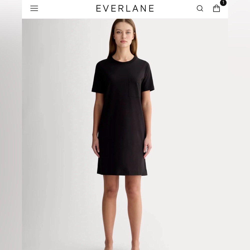 Everlane Blue Crewneck T-Shirt Size M